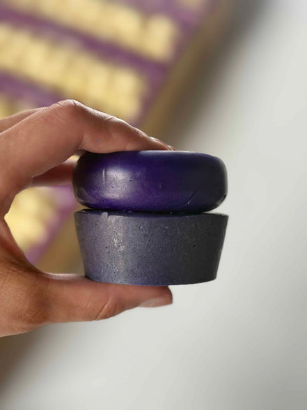Purple Toning Shampoo Bar - Blonde & Grey