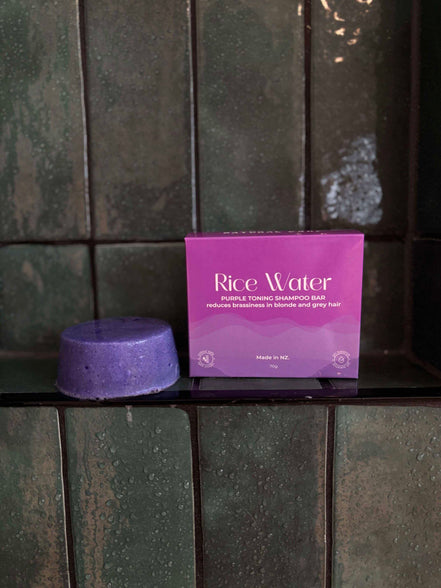 Purple Toning Shampoo Bar - Blonde & Grey