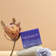 Purple Toning Shampoo Bar - Blonde & Grey